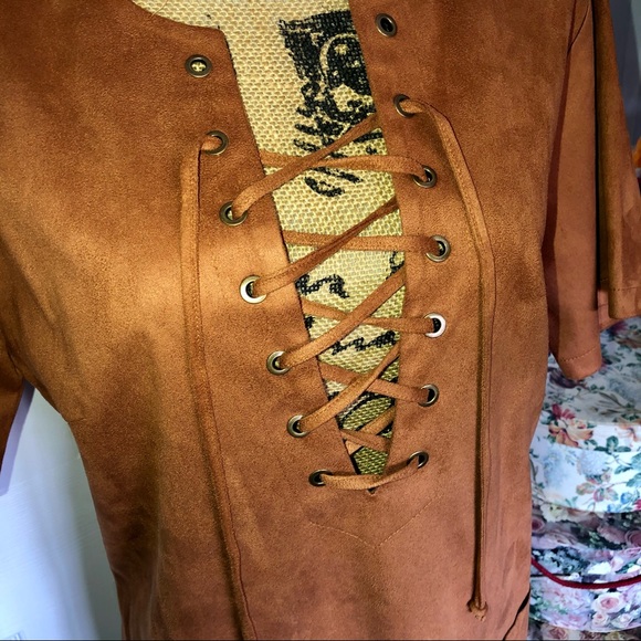 🪶RAGA🪶NWT SUEDE MINI🪶🪶🪶 - Picture 6 of 9